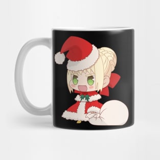 CUTE CHIBI SANTA SABER NERO from FATE GRAND ORDER Mug